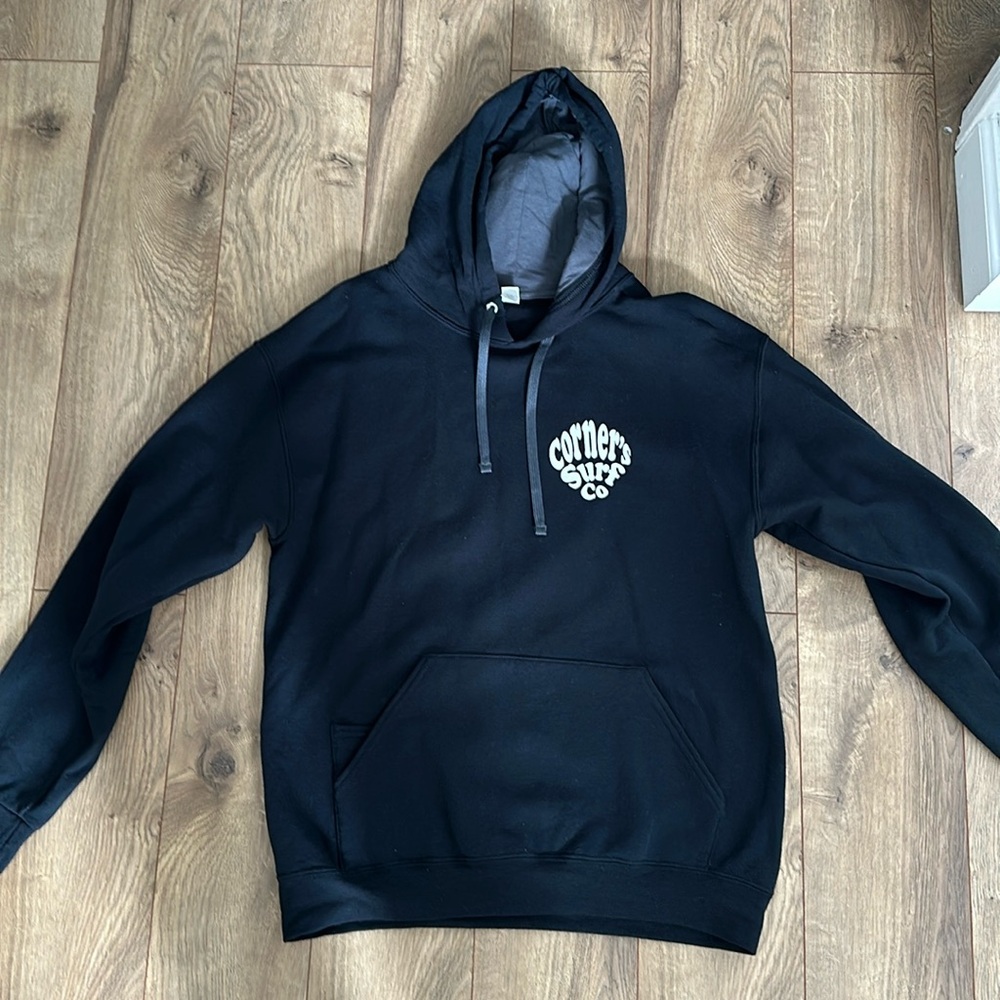 corners surf shop hoodie, never worn